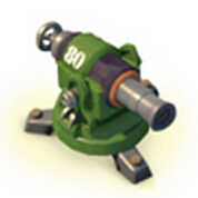 海岛奇兵加农炮详细数据 海岛奇兵加农炮详细数据