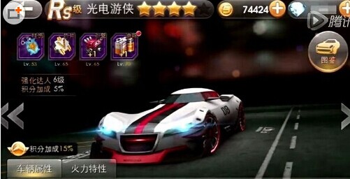 天天飞车Rs光电游侠怎么样 属性技能详解攻略