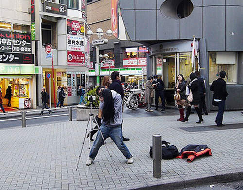 浪漫单身狗日本宅男大师一个人拍情侣照攻略6