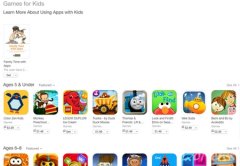 苹果为AppStore中的儿童类应用添加游戏版块