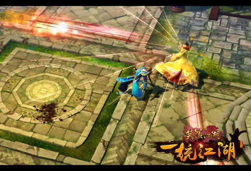 笑傲江湖3D资料片今日开启 巅峰对决热血帮战