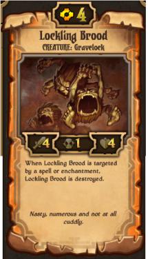 卷轴scrolls卡牌Lockling Brood中文资料