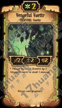 卷轴scrolls卡牌Vengeful Vaettr中文资料