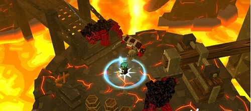 作为一款地下城探索型ARPG,游戏采用了颇为常见的斜45度俯视角,暗黑画风中略显Q萌。游戏中,玩家可以操控勇敢的的英雄们与怪物战斗,并在巨大的迷宫中寻找珍贵的战利品。游戏保留了Roguelike 的几个核心元素,如永久死亡和层层推进的闯关次序,实时战斗的玩法也是玩家们所熟悉的。赚取来的经验可以用于英雄的升级强化,武器和道具也可自己合成打造。