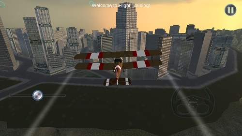 这款游戏让我想到了另外一款模拟飞行的游戏《飞行模拟》。