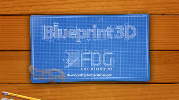  3D蓝图手游测评 回旋的三维立体世界 