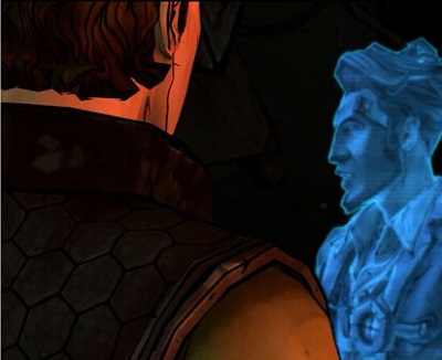 游戏被设定为 FPS 游戏《无主之地2》的后续故事，而背景设置在潘朵拉星球，整个故事以视频中所示的男主角 Rhys 和女主角 Fiona 为主要的线索人物。游戏的第二章以 Atlas Mugged 为名，剧情将从第一章 Zer0 Sum 的结局开始，将围绕 Gortys 计划被发现、Handsome Jack 的“幽灵”现身等谜题展开。