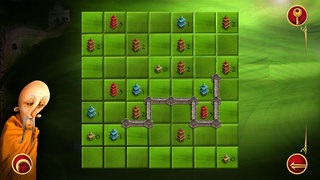 游戏开始有玩法介绍，大概就是帮助老和尚在“塔”之间搭建长城围墙，“塔”上面标注的数字即是“塔”周围能够摆放的围墙总数，总的来说有点类似扫雷的规矩，不过自然是完全不一样咯！游戏从画面到配乐都充满了浓浓的中国风，加上非常需要动脑的玩法，可以说是消磨时间的好物哦！