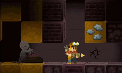 在《深渊裂缝》的世界里，玩家将进入裂缝中朝地底一路深挖下去，为了能够顺利钻探更多的通道，首先玩家就必须要清除掉一系列拦路的障碍，比如碍事的敌人。玩家可以利用各种地底陷阱将路上的敌人击倒，并且通过升级钻头等工具来使挖掘工作更加轻松。游戏的整体听起来和另一款洞穴冒险游戏《矿工 Z》有点相似，但本作其实是一个推关游戏，更加侧重于道路的钻探而不是与怪物战斗。