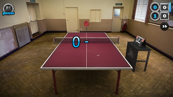 指尖乒乓球手游测评 你打球的侧面蛮好看