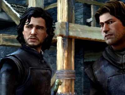 同名美剧改编的史诗大作《权力的游戏》二月初迎来了第二章“失落的领主”更新，时隔一个多月，史诗般的剧情又将进一步推进，开发商Telltale公布了《权利的游戏》第三章的全新截图，并确认了游戏第三章将出现巨龙。本章定名为“暗夜之剑”(Game of Thrones：The Sword in the Darkness)。3