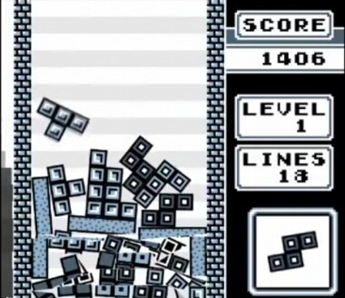 必死强迫症的俄罗斯方块。