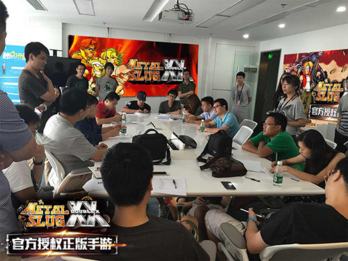 《合金弹头OL》官方手游第一期试玩会在京成功举
