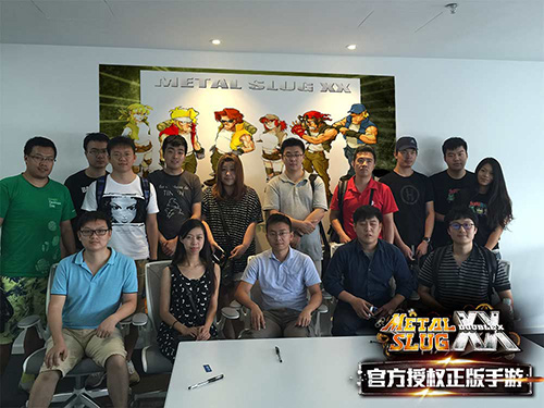 《合金弹头OL》官方手游第一期试玩会在京成功举