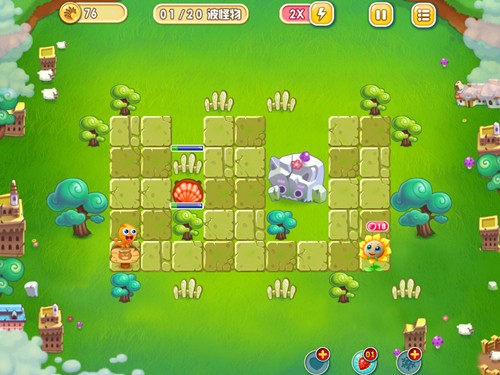 《花儿与少年》绿地主题第9关通关攻略