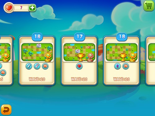 《花儿与少年》绿地主题第17关通关攻略