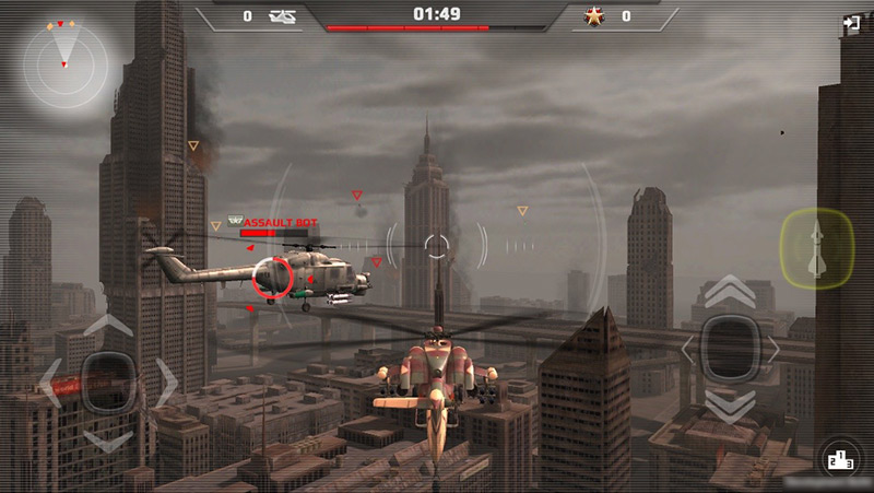 乐鱼携手Chillingo发布《Battle Copters》获苹果全球推