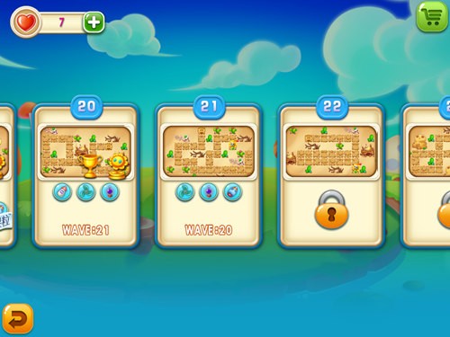 《花儿与少年》沙漠主题第21关完美通关攻略