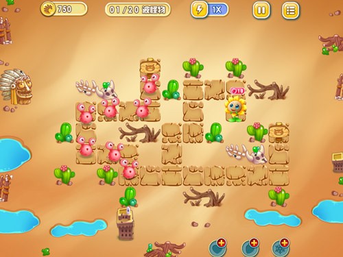 《花儿与少年》沙漠主题第21关完美通关攻略