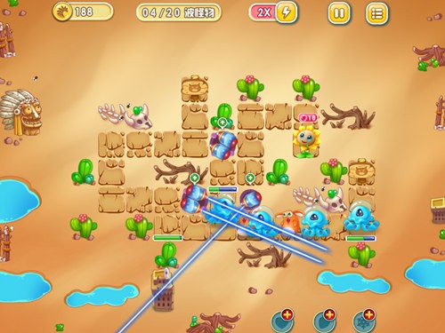 《花儿与少年》沙漠主题第21关完美通关攻略