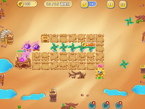 《花儿与少年》沙漠主题第22关完美通关攻略