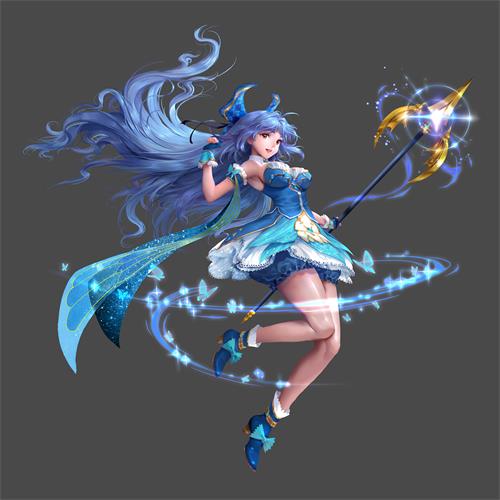  光明女神蝶《绝世唐门》王冬儿原画曝光