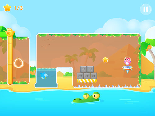 《小鱼飞飞》尖塔沙漠第117关三星过关攻略