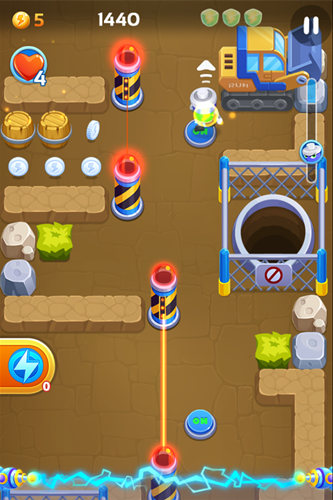 《电池快跑》第20关过关技巧攻略 悬崖与机关结