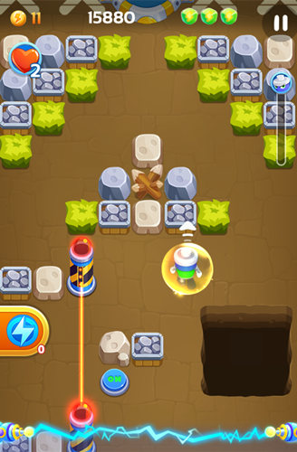 《电池快跑》第20关过关技巧攻略 悬崖与机关结