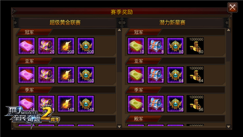 《全民奇迹MU》战盟联赛八强诞生,超级黄金联赛