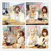  《料理次元》美食变身萌妹子出战萤火虫漫展 