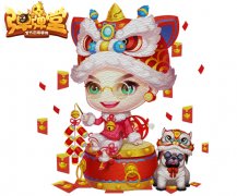春节时装大作战 《弹弹堂手游》年兽橙装获取指