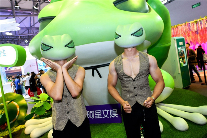 肌肉蛙男惊现CJ? 阿里文娱2018ChinaJoy展区亮点回顾