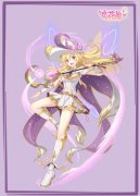 颜值即正义,魔法少女黛薇薇空降小花仙手游